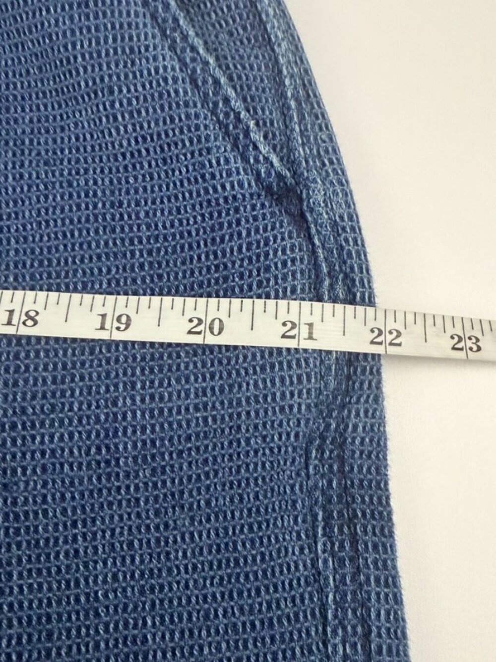 Taylor Stitch Après Pant in Washed Indigo Sashiko Men's Size L Casual Travel - Picture 7 of 13